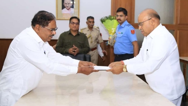 Dr. G. Parameshwar met Governor Tawarchand Gehlot
