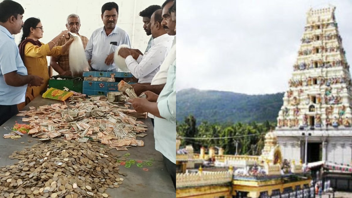 Hanur: Hundi count in Male Mahadeshwara Hills: Rs 2.53 crore money Collection Hanur: Hundi count in Male Mahadeshwara Hills: Rs 2.53 crore money Collection