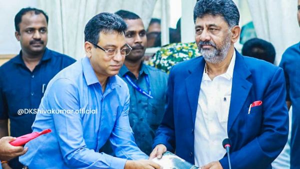 Karnataka DCM DK Shivakumar