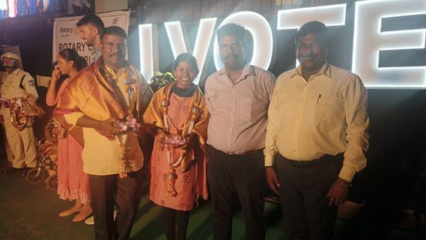 I Vote Mobile Torch Light Voting Awareness Campaign At Madikeri