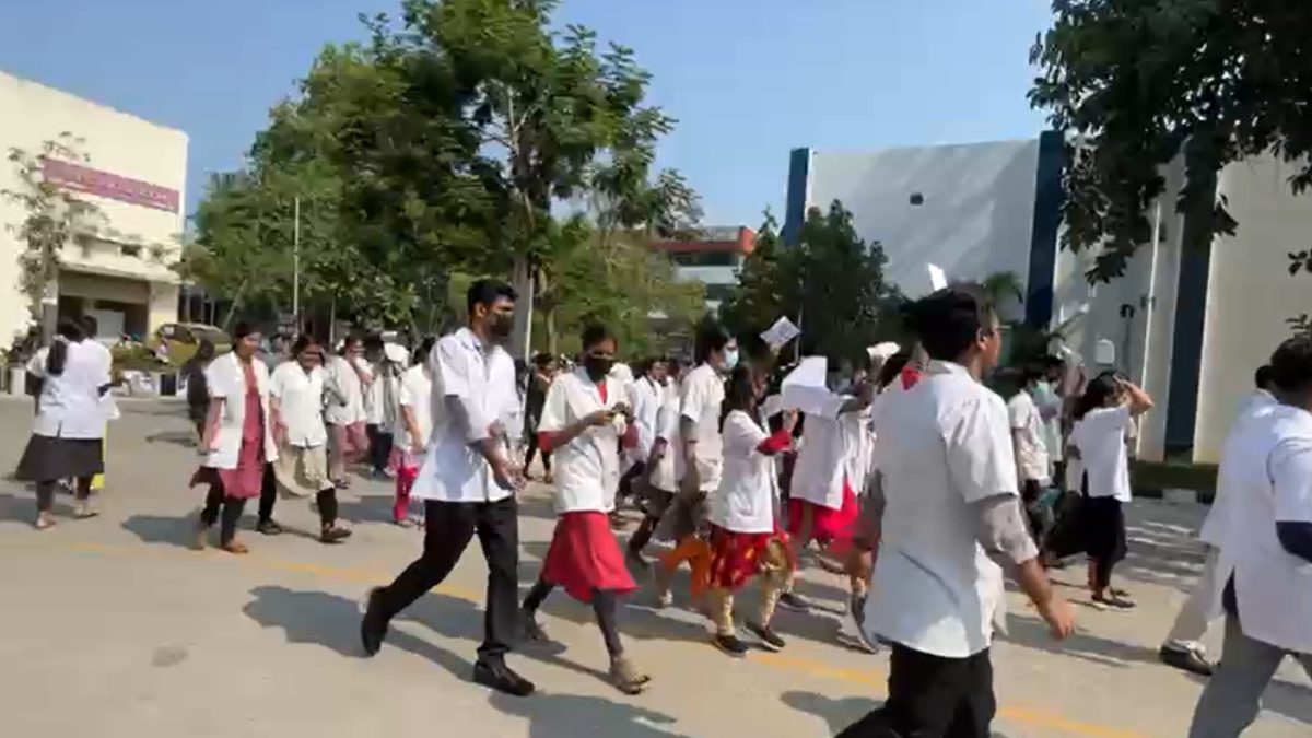 Medical Students Protest