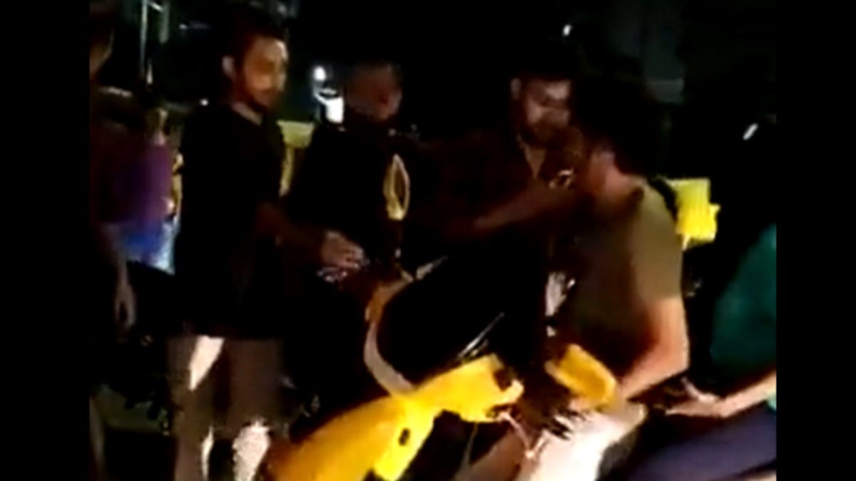 Muslim girl, Hindu boy out for dinner manhandled by Indore mob-video