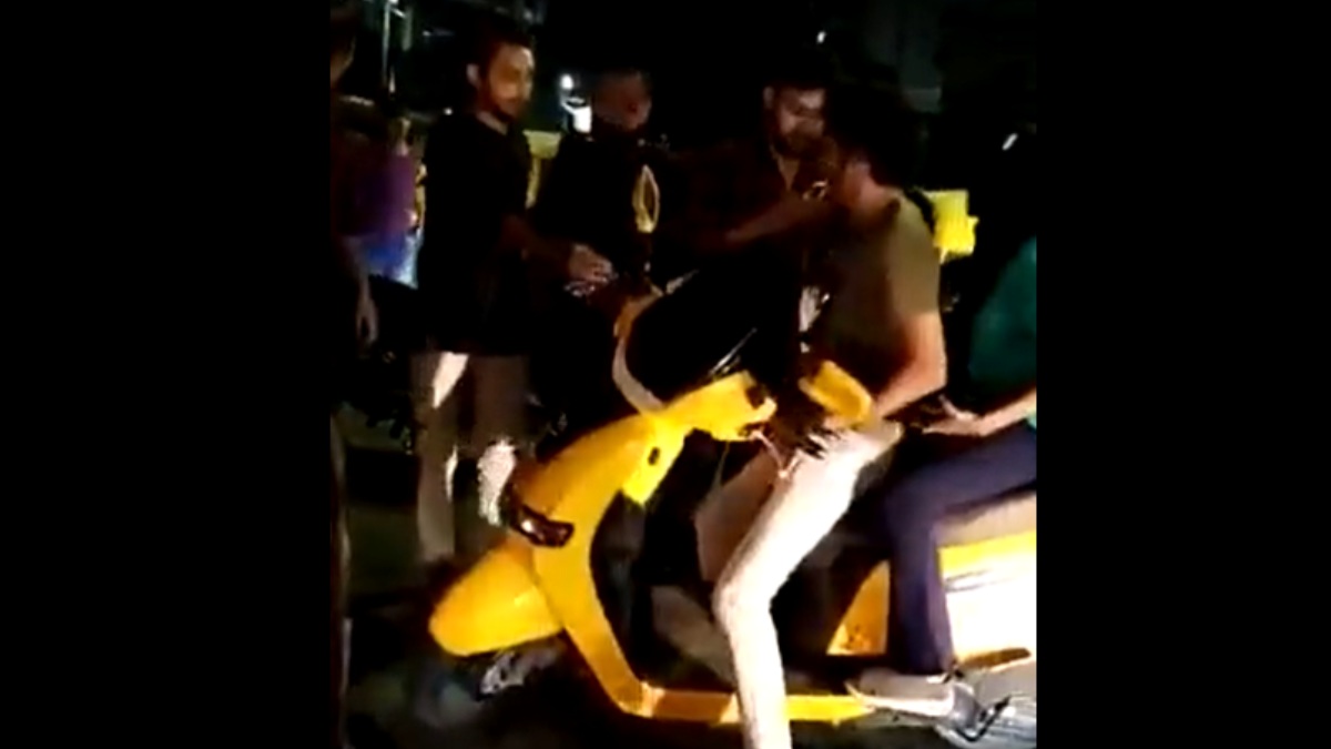 Muslim girl, Hindu boy out for dinner manhandled by Indore mob-video