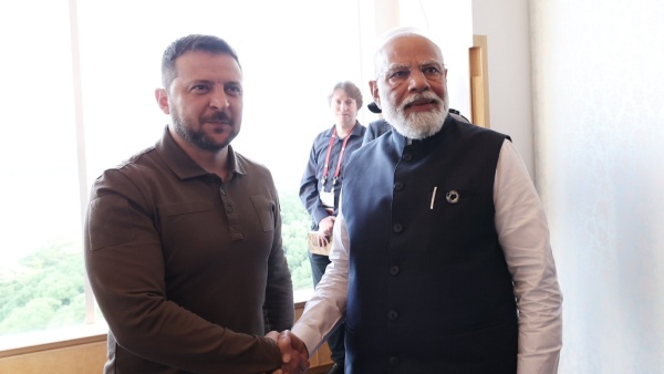 PM Modi and Ukraine President meets First time Since War
