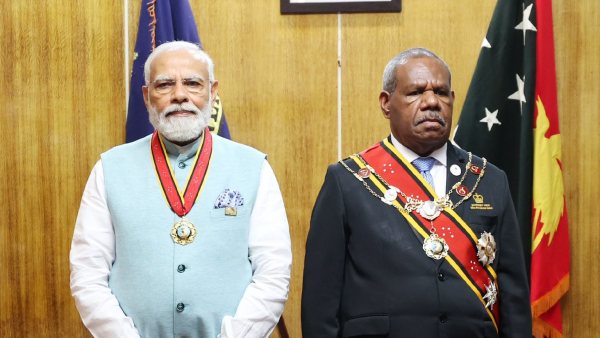 Fijis highest civilian honor for Prime Minister Narendra Modi