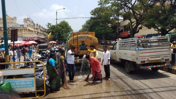 Election Results 2023: Siddaramaiah fans cleaned PM Modi road show roads after election