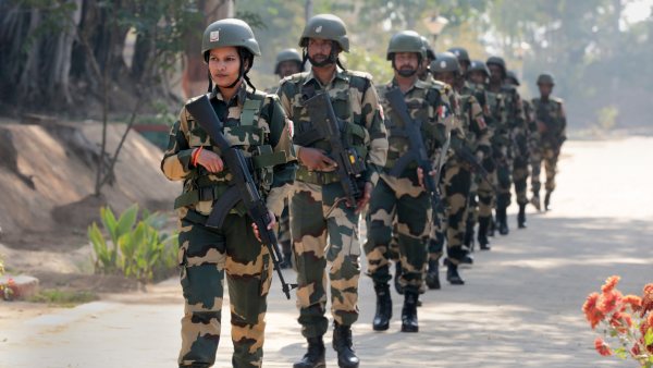 BSF soldiers shot down 4 drones near Pakistan border in Punjab 