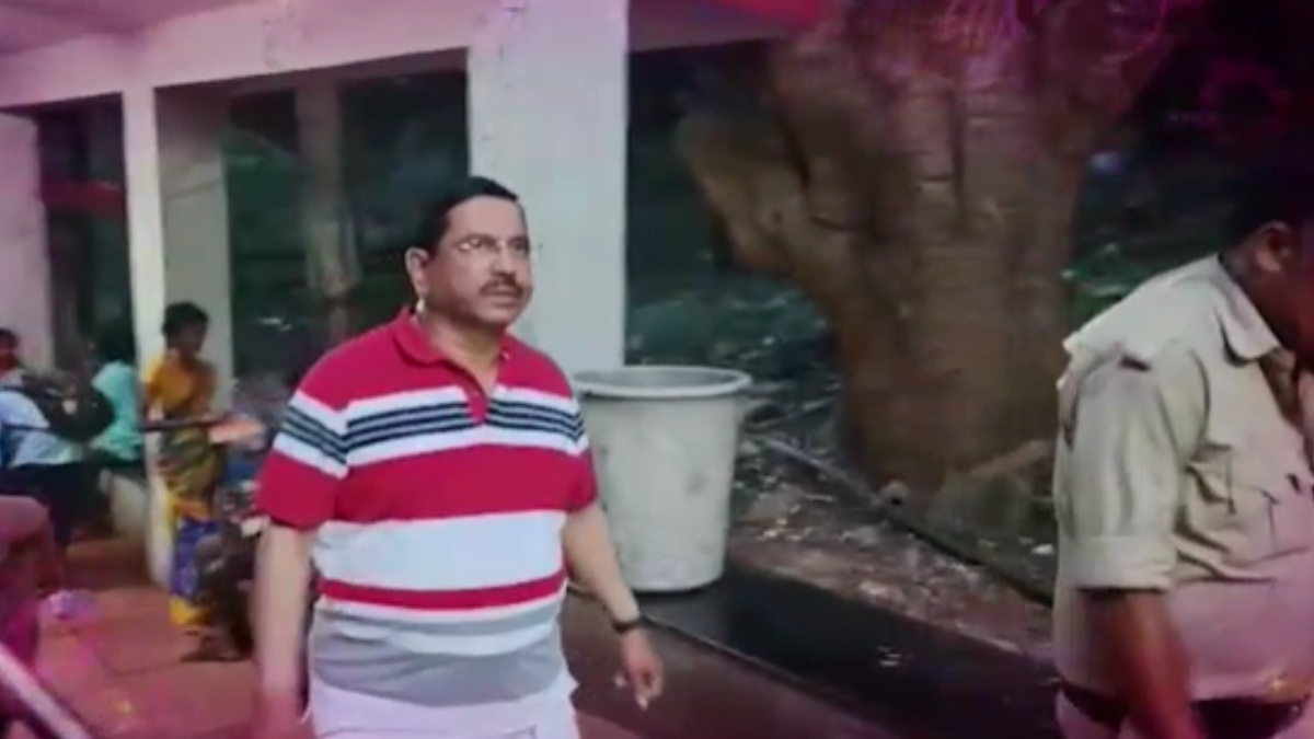 Pralhad Joshi Climbed Tirupati Hill On Bare Foot