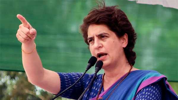 BJP Government Of Looting 1.5 lakh Crore from Karnataka Priyanka Gandhi accuses