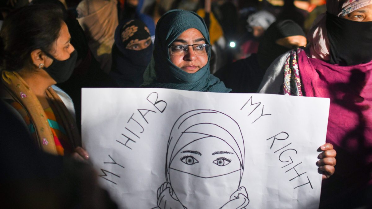 Congress government reaction on revoking hijab ban