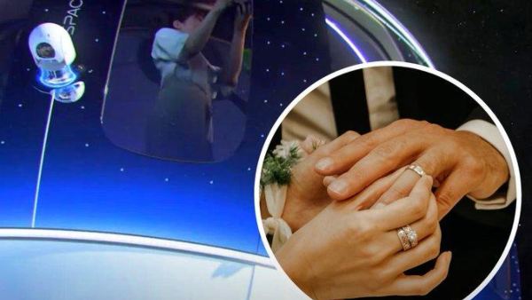 Soon you could be planning your wedding in space - the space wedding is here!