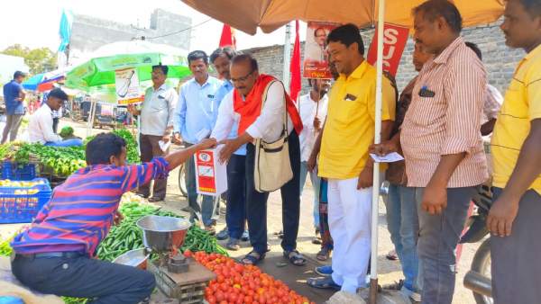 SUCI(C) party candidate Veereshs road show