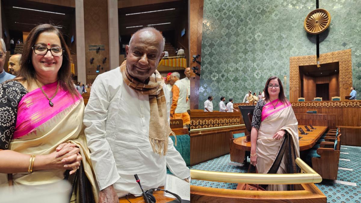 New Parliament Is A Symbol Of Progress, Prosperity Of The Nation Says Mandya MP Sumalatha New Parliament Is A Symbol Of Progress, Prosperity Of The Nation Says Mandya MP Sumalatha