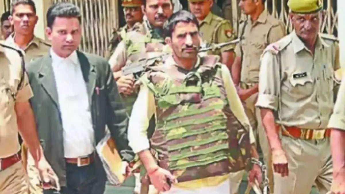 Gangster Anil Dujana killed in an encounter in Uttar Pradeshs Meerut Gangster Anil Dujana killed in an encounter in Uttar Pradeshs Meerut