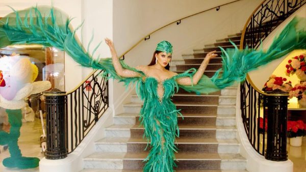 Cannes Film Festival 2023: Urvashi Rautela wear feather gown in Cannes Film Festival