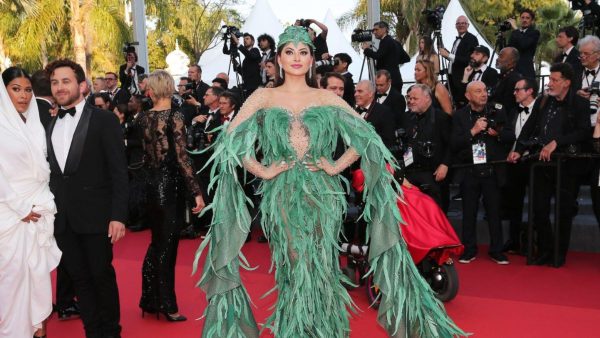 Cannes Film Festival 2023: Urvashi Rautela wear feather gown in Cannes Film Festival