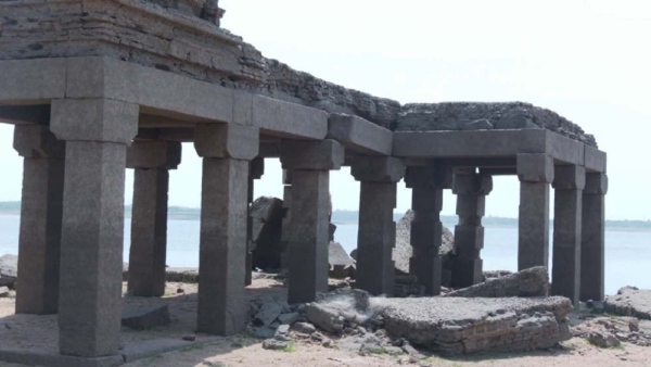 Water Level Decreasing In Krishnarajasagara Dam