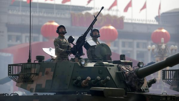 Allegedly China conducted military