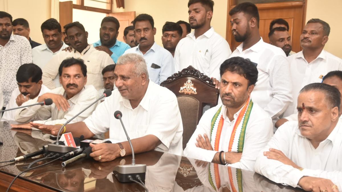 Animal Husbandry Minister K. Venkatesh Animal Husbandry Minister K. Venkatesh