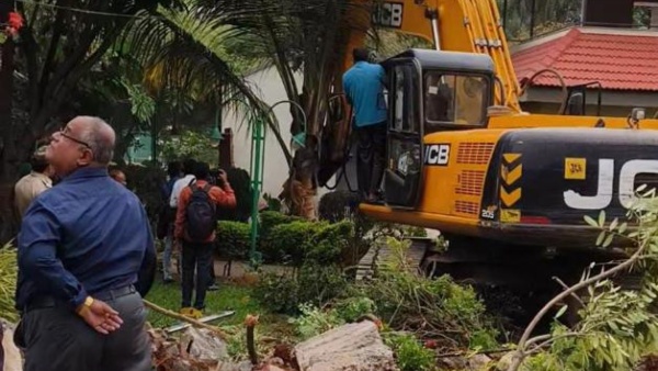 BBMP Has Cleared Who Encroachment Of RajaKaluve In Doddanekundi At Mahadevpur Zone