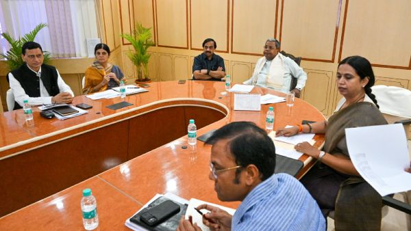 chief minister Siddaramaiah instructs