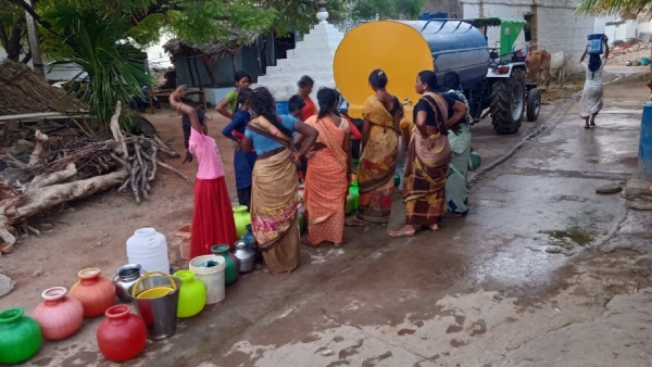 Cleaning process in Basarihal