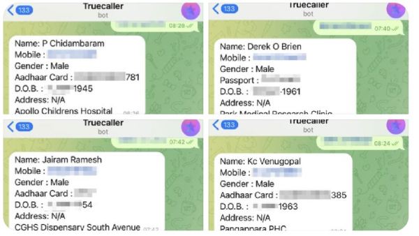 CoWIN Data Leakage: Indian Citizens Aadhaar Pan etc Personal Data expose through Teligram App