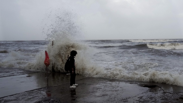 Cyclone Biparjoy near Gujarat 