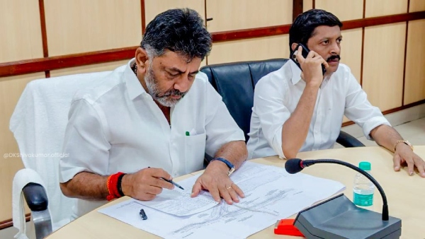 DK Shivakumar is likely to travel to Singapore for the study of tunnel roads