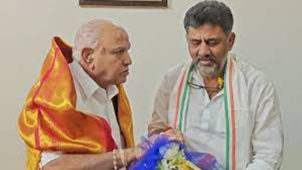 DK Shivakumar and Bommai Meet