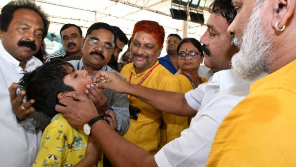 Fish prasadam Distribution for asthma