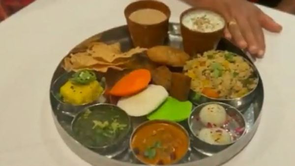 PM Modi Thali