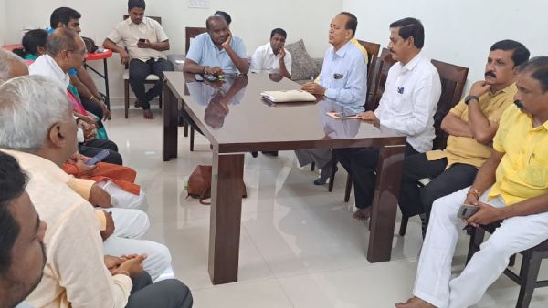 JDS BBMP Election Preparation Meeting At Kumaraswamy Bidadi Farm House