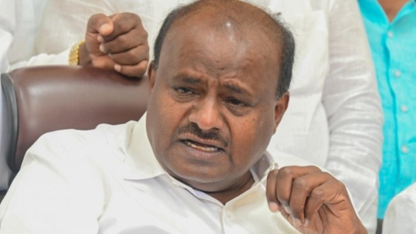 HD Kumaraswamy Outrage Against Congress