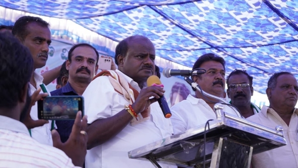 HD Kumaraswamy Sarcasm Against Congress