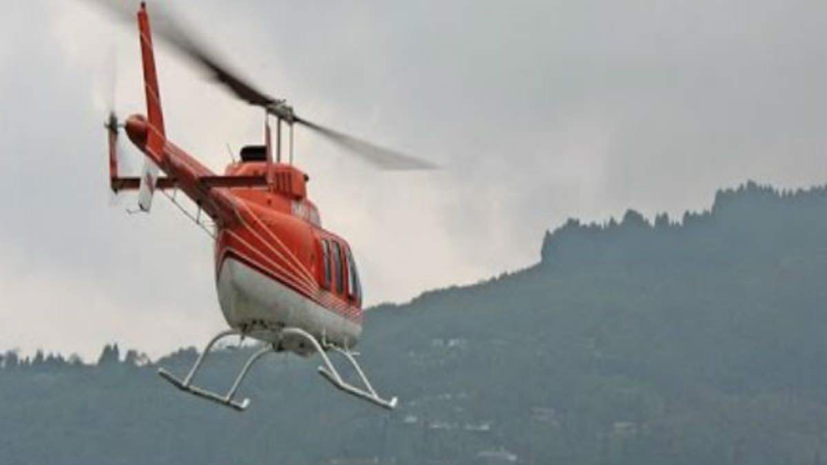 Helicopter service launched between Bengaluru and Tirupati. Details