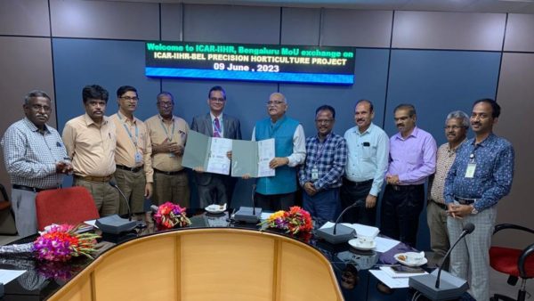 Bengaluru: ICAR-IIHR And BEL Recently Sign MoU For Advancing Smart Agriculture