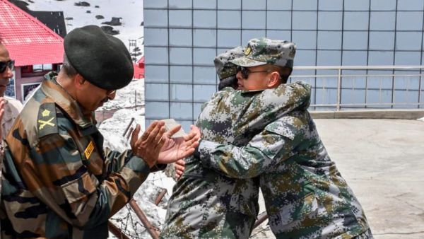 India & China border satellite images creating storm 