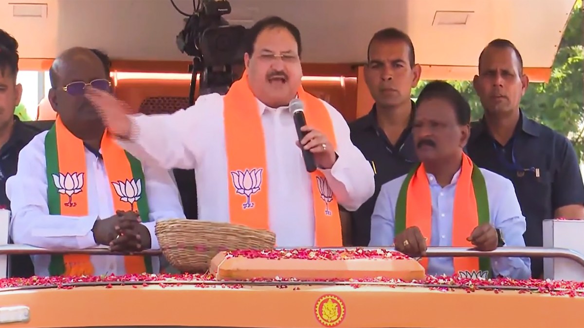 Country moved from vote bank politics to report card politics says JP Nadda