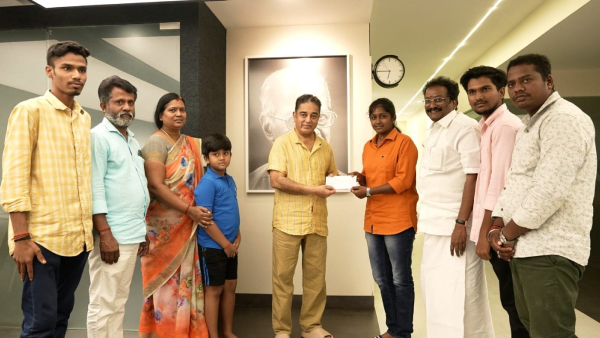 Kamal Haasan gift a car to Sharmila, a bus driver who lost her job 