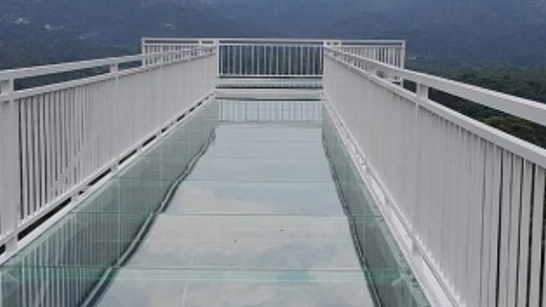 Karnatakas Longest glass bridge inaugurated in Udoth Motte village of Kodagu district