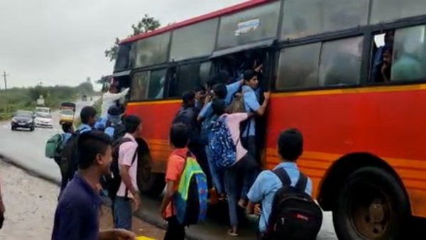 Kundagola KSRTC Bus Full Rush