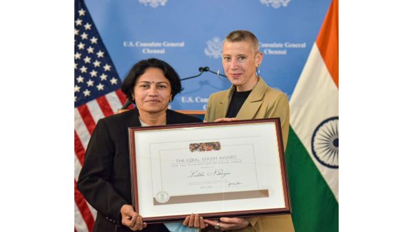 Chennai Based Child Rights Advocate Lalitha Natarajan Wins Iqbal Masih Award