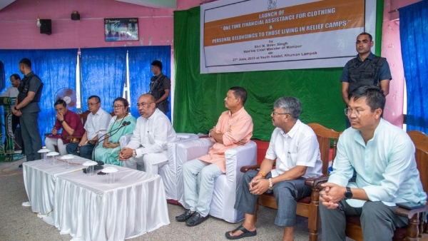 Manipur CM Resignation letter torn