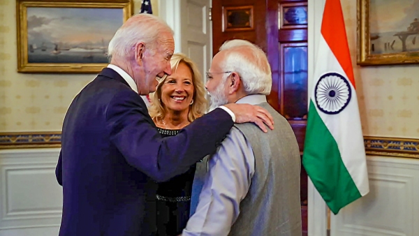 Grand welcome for PM Narendra Modi in White house of America Grand welcome for PM Narendra Modi in White house of America