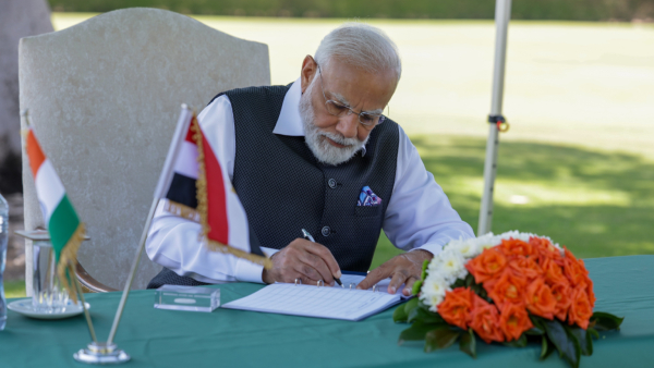 Prime Minister Narendra Modi awarded Order of the Nile by Egypt 