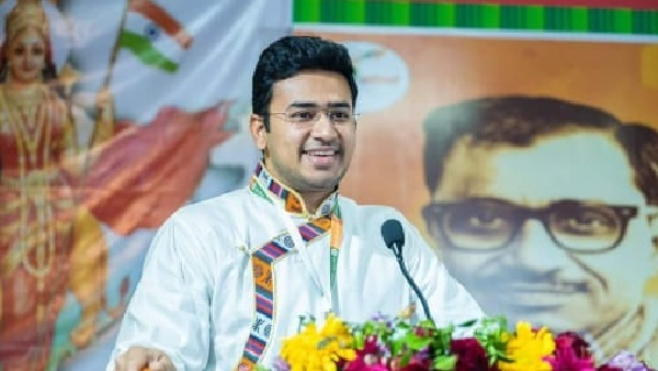 MP Tejasvi Surya has lashed out at Chief Minister 