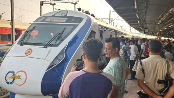 Patna-Ranchi Vande Bharat Express trial run started