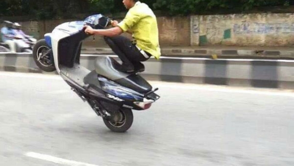 Police Crack Down on Reckless Wheelie