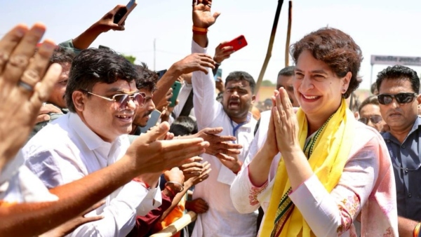 Priyanka Gandhi kick-starts Congress campaign in Jabalpur